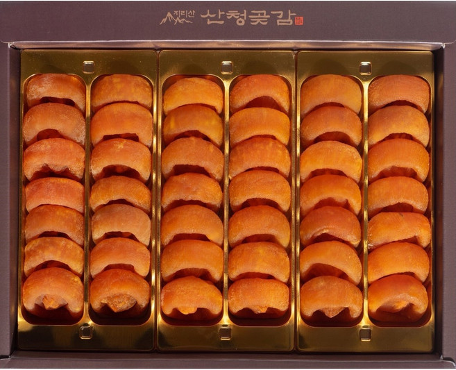 [프리미엄특품] 지리산 산청 곶감선물세트 보자기포함, 1세트, 1kg