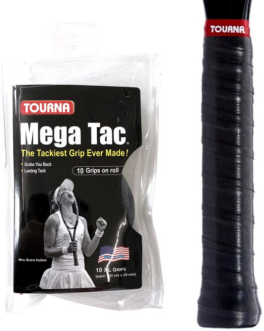 투나 테니스 오버그립, 10개, 블랙