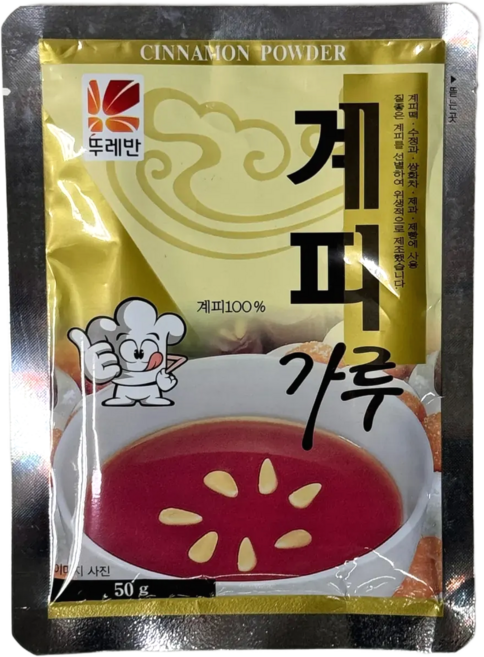 뚜레반 계피가루, 50g, 3개