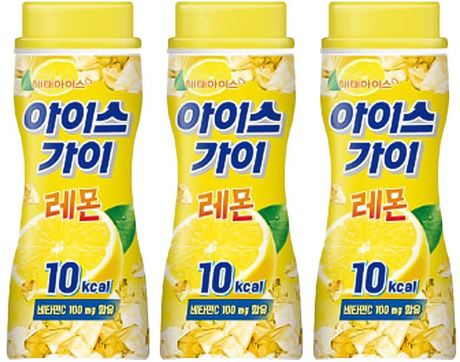 해태 아이스가이 레몬 200ml 10개, 1세트