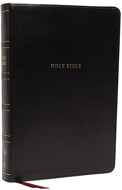 Thomas Nelson NKJV Holy Bible Super Giant Print Reference Black Leathersoft 43 000 Cross referen, 361782 NKJV Holy Bible, Super
