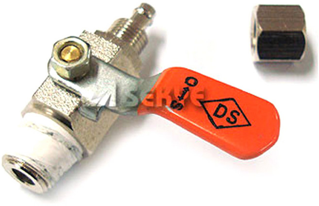 동부에어 해빙기밸브 NT4 스팀해빙기용 호스니뿔 4mm, 1개