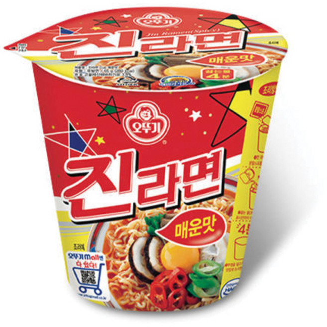 오뚜기 진라면매운맛 65g x6개입