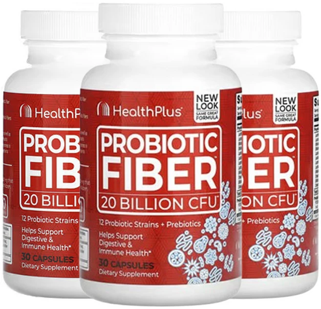 헬스플러스 프로바이오틱 식이섬유 200억CFU 30캡슐, 30정, 3개 - 쿠팡