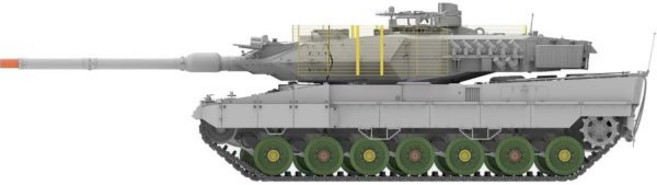 11450899 밀리터리 포병 장갑차 탱크 프라모델 라이필드 모델 1/35 레오파르트 2A6·T-80 전륜 포획 차량 플라모델 RFM5114, 11450899 밀리터리 포병 장갑차 탱크 프라모델 라