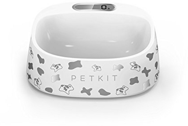 PETKIT (애완 동물 키트) 스케일 피딩 그릇 S 카우 프린트, 1개