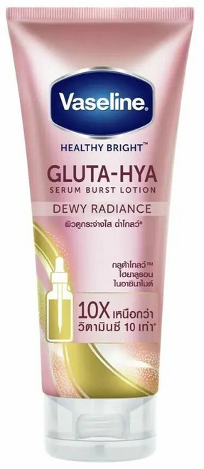 Vaseline 凡士林 健康亮白 Gluta-Hya 爆水精華乳液, 1件, 300ml