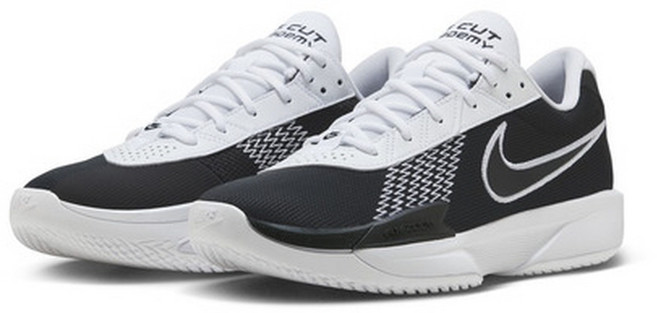 나이키 지티컷 GT CUT 에어줌 아카데미 EP 농구화 블랙화이트 일본 FB2598-003