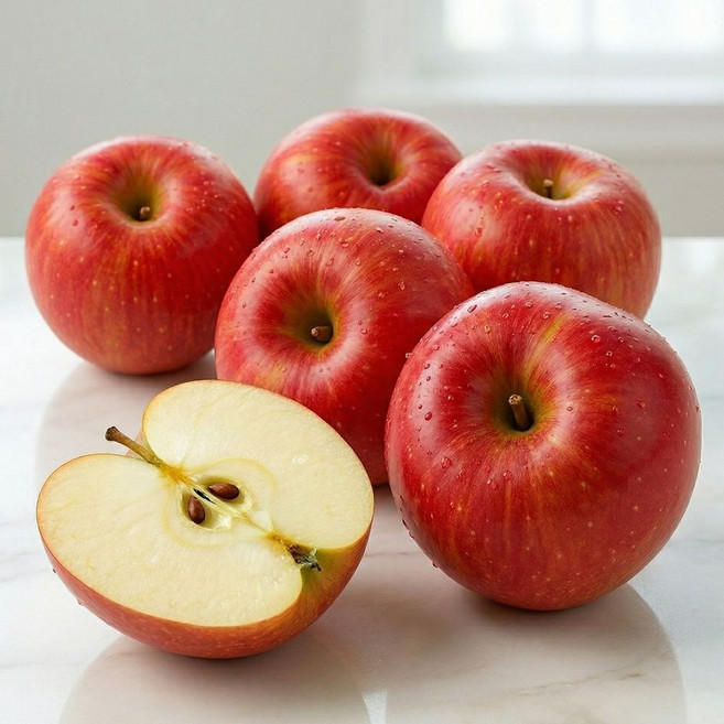 맛통령 고당도 사과, 1박스, 사과 4kg 가정용 소과(22-27과 내외)