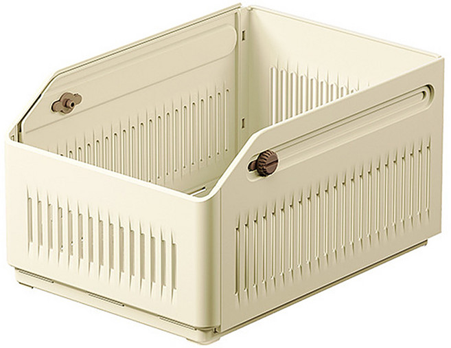 빌든 주방 서랍 정리 슬라이딩 선반 수납장 3개, 아이보리