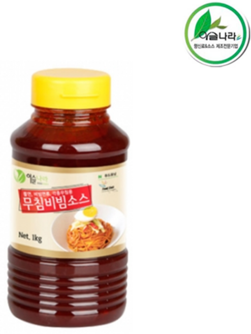 (주)(주)이슬나라 무침 비빔 소스 회무침 양념 1kg, 5개