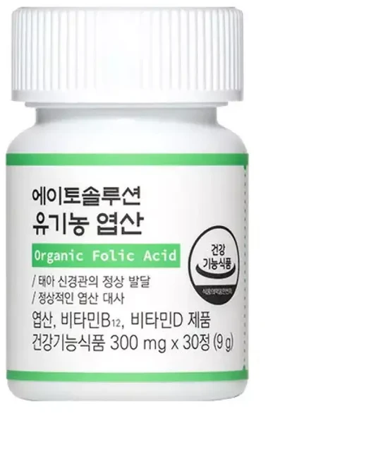 에이토솔루션 엽산 300mg X 30정, 1개
