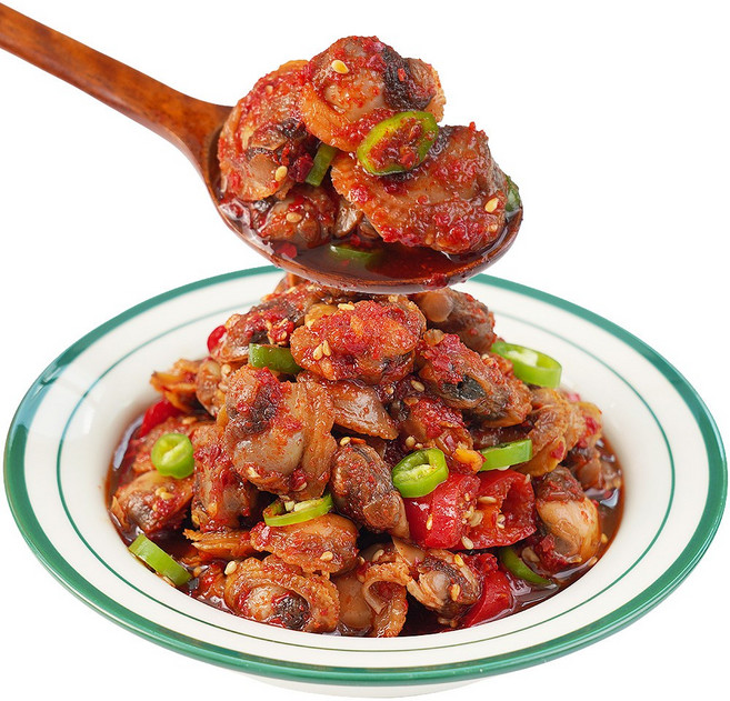 이룸찬 국산 새꼬막 땡초양념꼬막장 꼬막무침, 1개, 300g