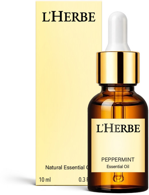 르에르베 페퍼민트 천연 아로마 에센셜 오일 10ml, 1개