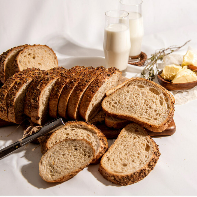 신라명과 호밀빵, 430g, 3개