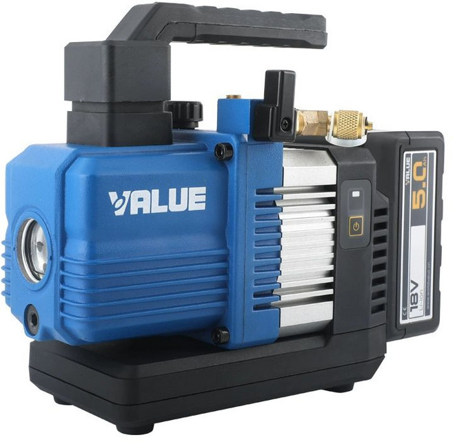 진공펌프 리튬 배터리 진공 펌프 VRP-2DLI/2SLI 브러시리스 DC 충전 R32 에어컨 무선 공기, 배터리 변환 홀더 밀워키, 1개