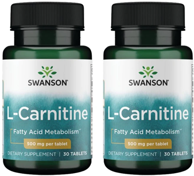 스완슨 L-카르니틴 500mg 타블렛, 30개입, 2개, 30정 - 쿠팡