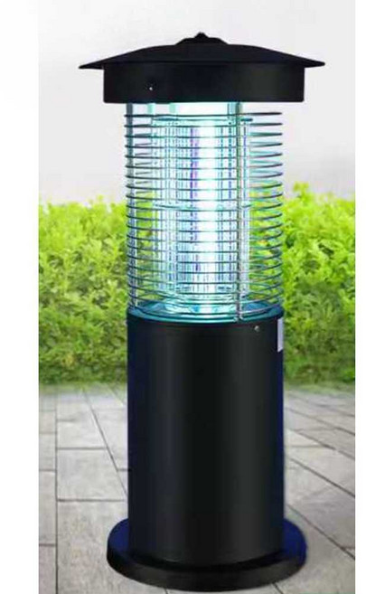 전원주택 대형 포충기 퇴치기 해충 태양광 업소용 모기퇴치기, MK-086태양광 모기퇴치등/블랙/CO2유인제