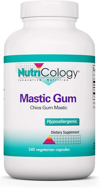 뉴트리콜로지 매스틱 검 카이오스 베지테리안 캡슐, 1개, 240정 - 쿠팡