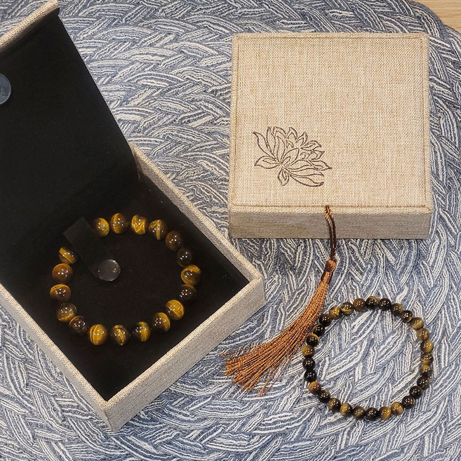 노바 호안석 팔찌 특5A 천연 원석 액막이 염주 팔찌