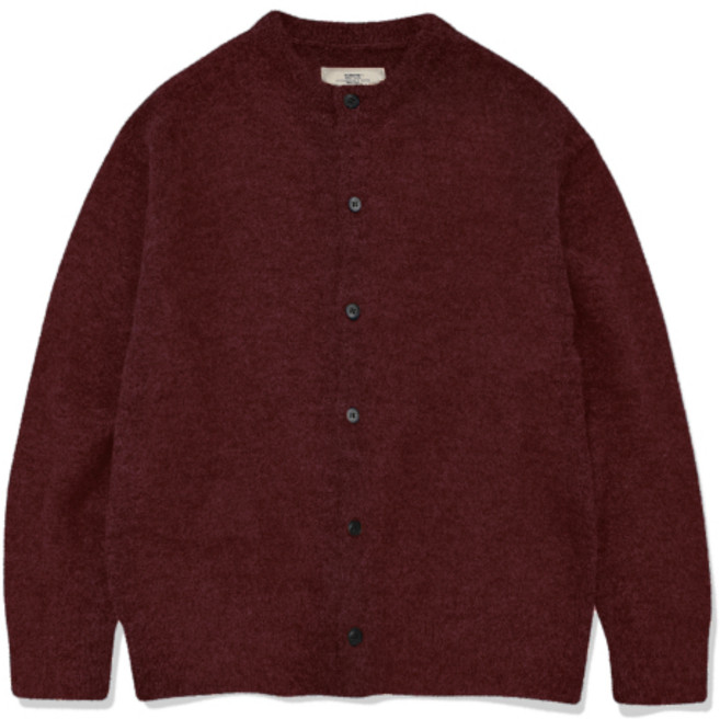 KANEITEI BASE CROP CARDIGAN (RED)