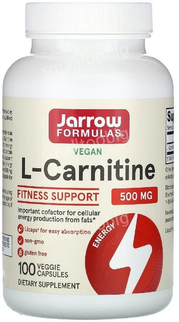 자로우 엘 카르니틴 500mg 100베지 캡슐 아미노 아미노산 L carnitine, 100정, 1개 - 쿠팡