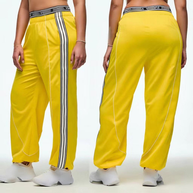 Merero ZW 줌바룩 헬스복 캐주얼 트레이닝복 요가 와이드 속건 트레이닝 바지 방송댄스의상 댄스복 단체복 무대의상393