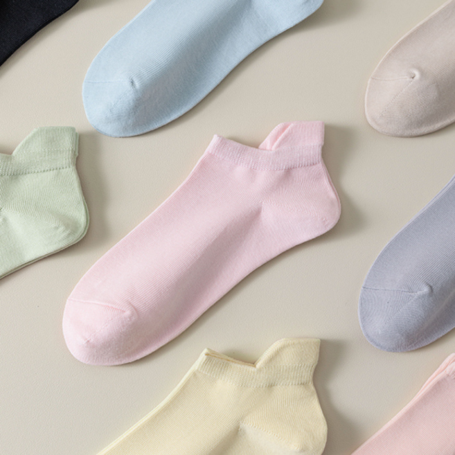 클로젯 여성 단목 양말5종세트