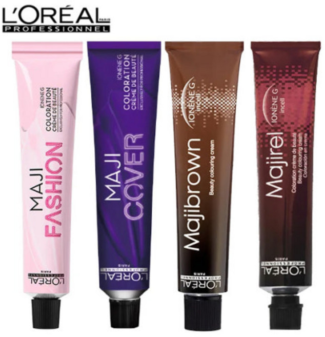 로레알프로페셔널 마지렐 앱솔루트 컬러 50g + 산화제 100ml, 5.25 보라 자주빛 밝은 갈색, 1개
