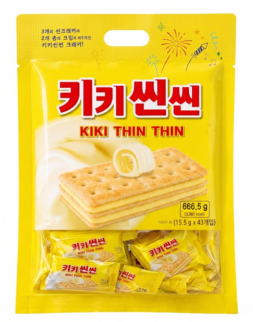 키키씬씬 크래커, 1개, 666g
