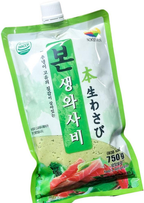 녹미원 본생 와사비 750g 고추냉이, 1개