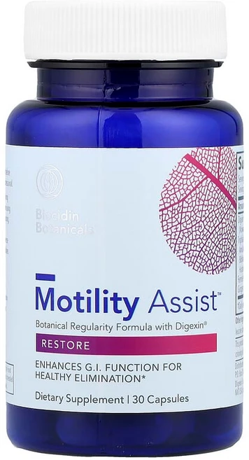 Biocidin Botanicals Motility Assist™ Digexin® 함유 식물성 규칙적인 포뮬라 캡슐 30정 BDI-02333, 1개 - 쿠팡
