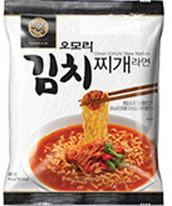 오모리 김치찌개라면 봉지면, 24개