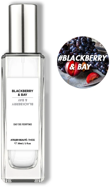 떼시스 블랙베리앤베이 밝고 산뜻한 프루티 그린 베이리프 향수 오드퍼퓸, 블랙베리 앤 베이 30ml, 1개, 30ml - 쿠팡