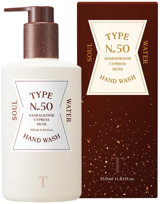 타입넘버 핸드워시, 50소울워터, 1개, 350ml - 쿠팡