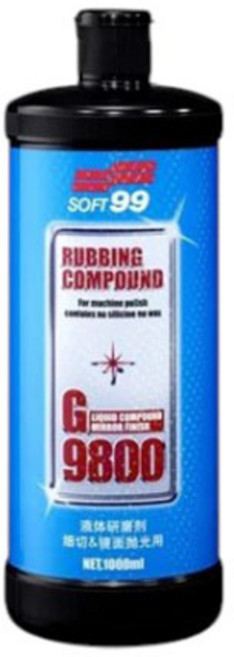 SOFT 99 RUBBING COMPOUND G 9800 固體研磨劑, 1個, 1L