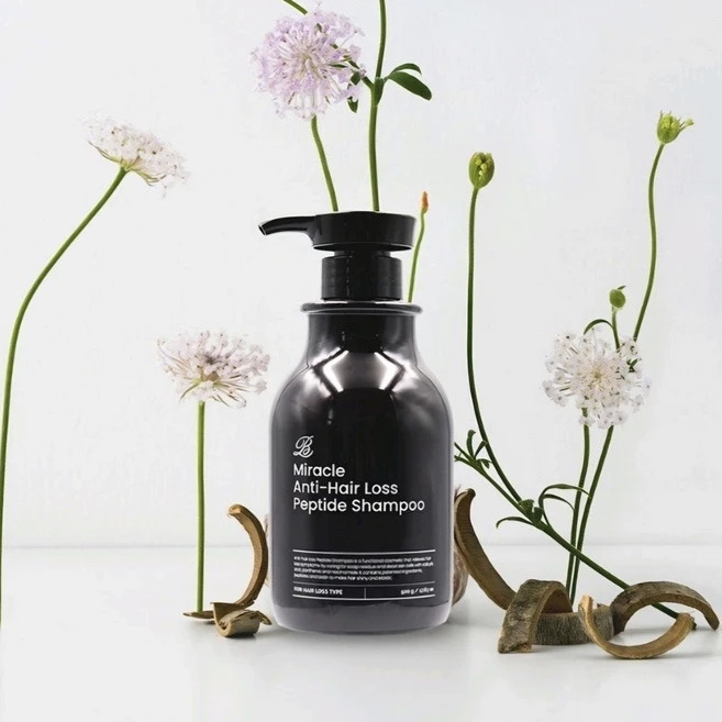 미라클 안티 헤어로스 펩타이드 샴푸 500g 단백질샴푸, 1개 - 쿠팡