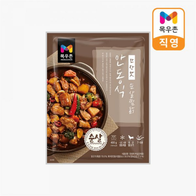 목우촌 안동식 순살찜닭 400g, 1개