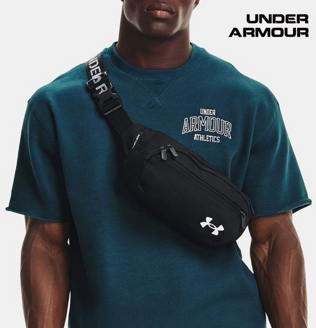 언더아머 UA 플렉스 웨이스트 크로스백 가방1364190-002 228905