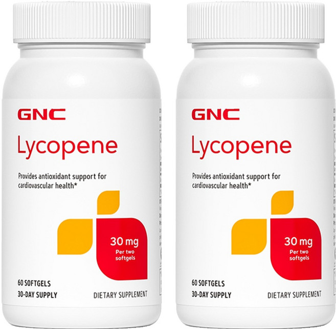 GNC 라이코펜 30mg 소프트젤, 60정, 2개