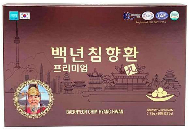 백년침향환 프리미엄, 1개, 225g