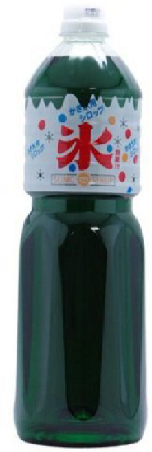 선크라운 SUNKROWN 빙수 시럽 대용량 1.8L 메론맛, 1개