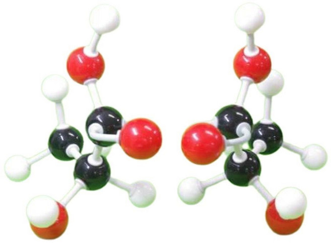 비대칭탄소 분자구조 화학식모형 과학관 과학캠프 체험수업, 1세트