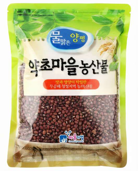 증안리약초마을 2025년산 국산 프리미엄 담로팥 600g 햇팥 붉은팥 곡물팥, 1개