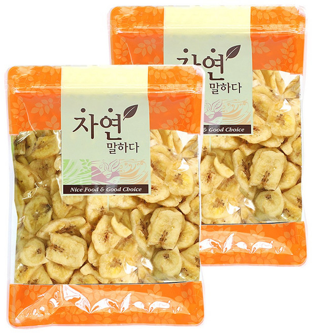 [가온애] 바나나칩, 2개, 1kg