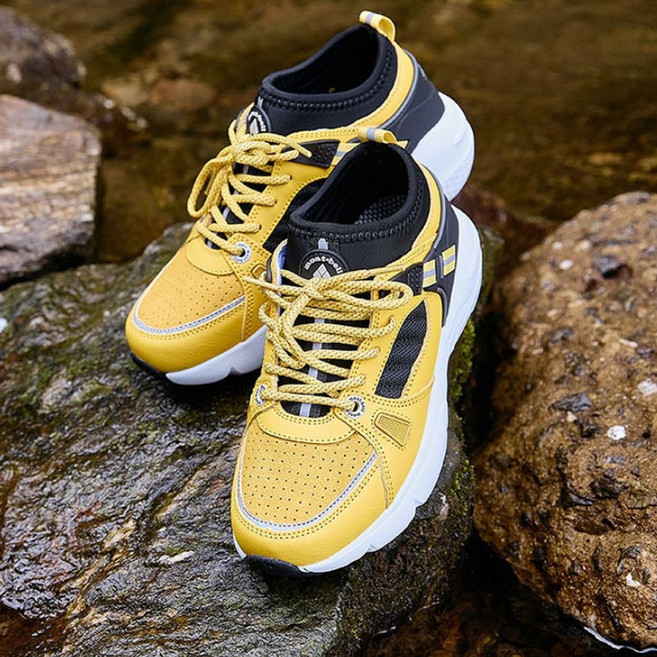 [몽벨] 여성 어반 리버 리플렉스 시즌2 트레킹 슈즈 옐로우