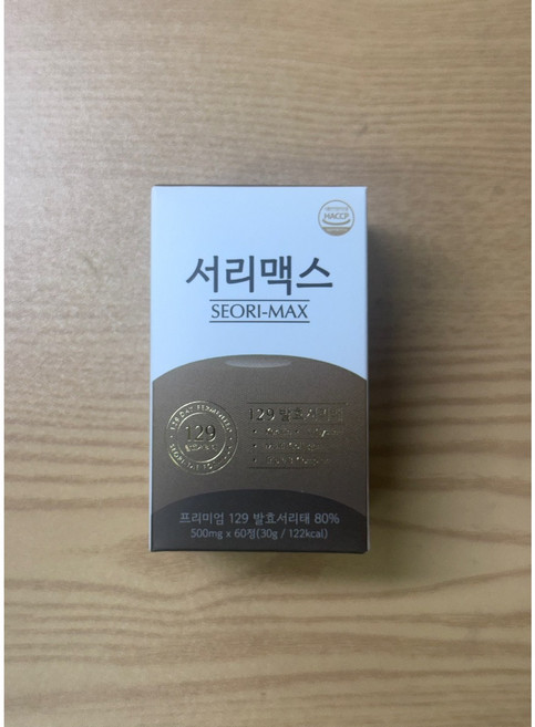 서리맥스 129 발효서리태 SEORI-MAX, 3개, 60정