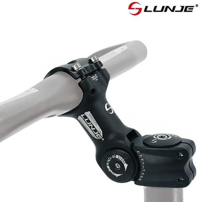 LUNJE 각도조절 핸들스템 60도까지 조절 핸들업 높이조절, 1개, 25.4mm/110mm