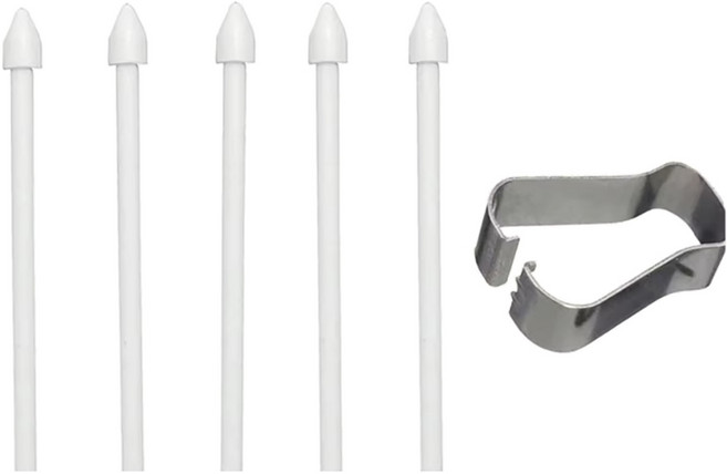 갤럭시탭 S펜 교체용 펜촉 S6 S7 S8 S9 S10 갤럭시노트 10 20 21 펜팁, 5개, 화이트