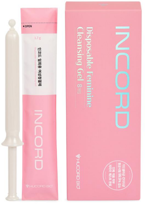 인코드 이너 케어 젤 일회용 유산균 여성 청결제, 1.7g, 8개